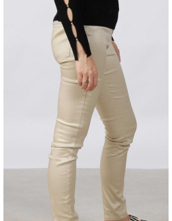 Pantalon slim palona beige femme - Morgan