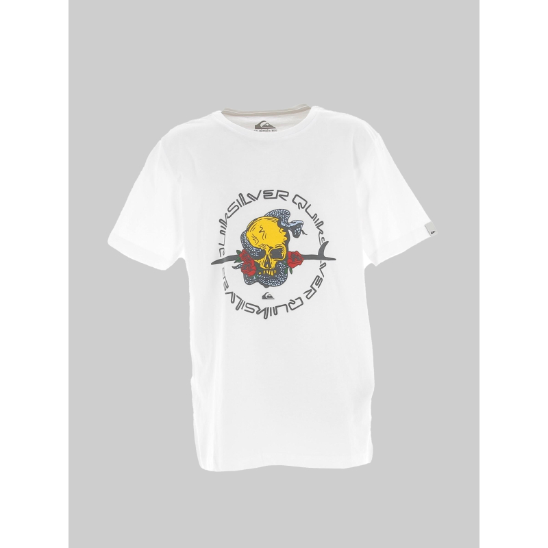 T-shirt outta road flaxton blanc garçon - Quiksilver