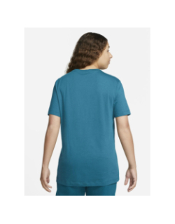 T-shirt nsw club logo brodé bleu homme - Nike