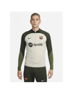 Sweat de football fc barcelone beige homme - Nike