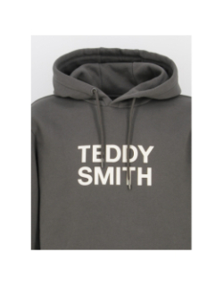 Sweat à capuche siclass gris anthracite homme - Teddy Smith