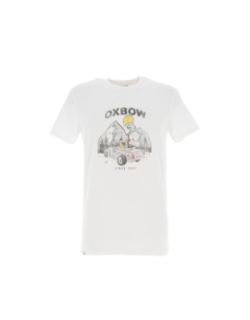 T-shirt adventure pick up blanc homme - Oxbow
