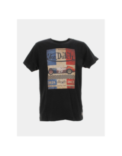 T-shirt grand prix 1929 race noir homme - Von Dutch