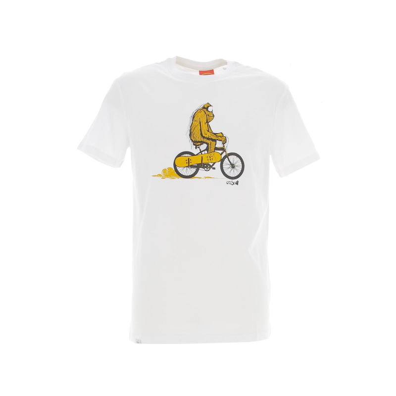T-shirt graphique yeti blanc homme - Oxbow
