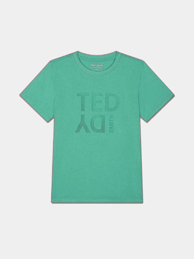 T-shirt thea vert fille - Teddy Smith