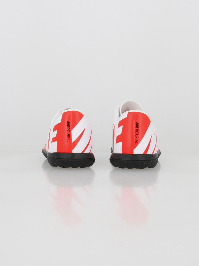 Chaussures de football vapor 15 club tf blanc enfant - Nike