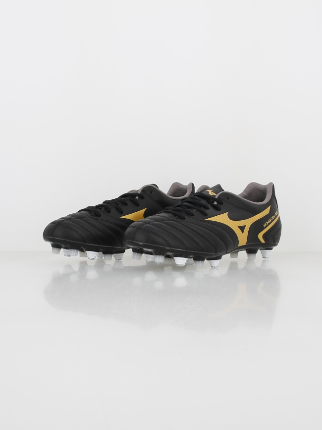 Chaussures de football monarcida neo SG gold noir - Mizuno
