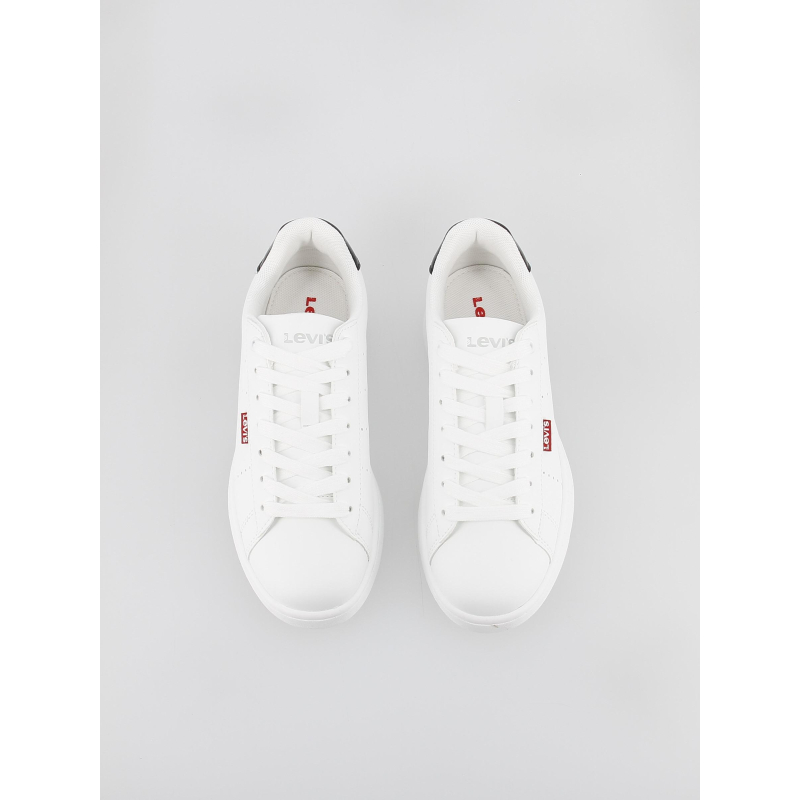 Basket Levis Basket Ville Femme Blanche Baskets Avenue Blanc