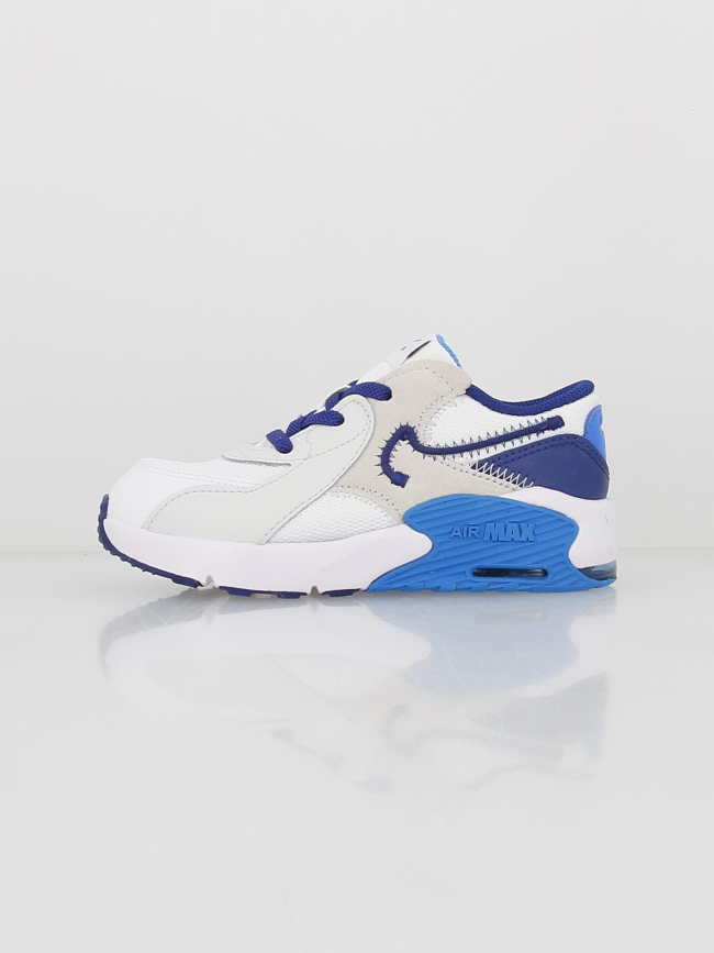 Air max baskets excee td blanc/bleu garçon - Nike