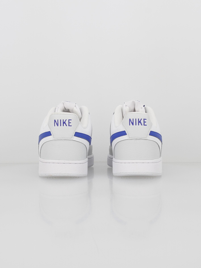 Baskets basses court vision low bleu/blanc homme - Nike