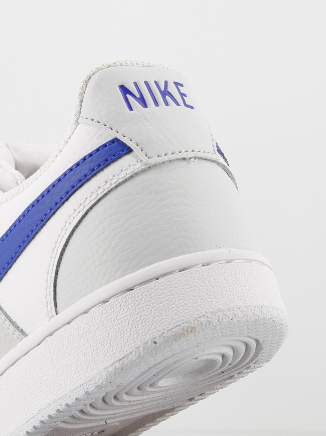 Baskets basses court vision low bleu/blanc homme - Nike
