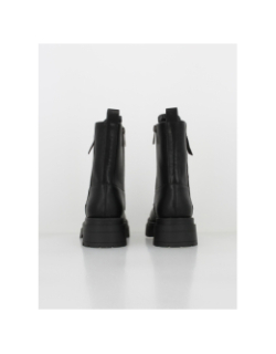 Boots à lacets uni noir femme - Xti