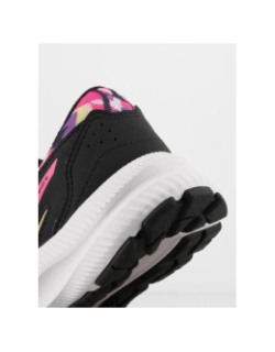 Chaussures de running scratch contend 8 rose noir fille - Asics