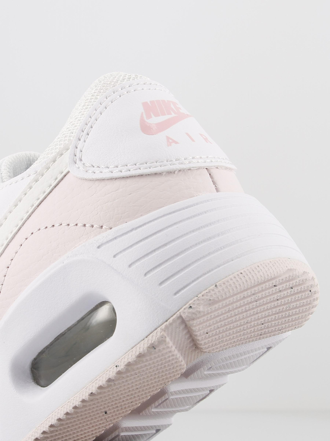 Le carré de la mode Nike fille air max sc blanc rose chaussures