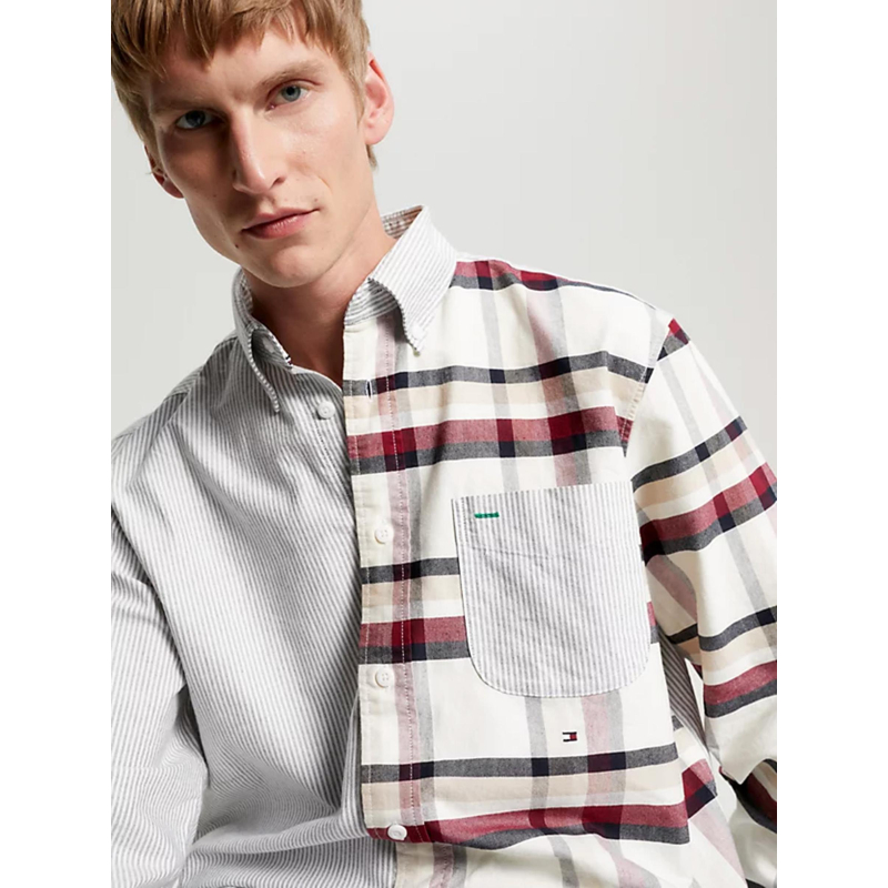 Chemise Carreaux Chemise Tommy Homme Chemise à Carreaux Heritage