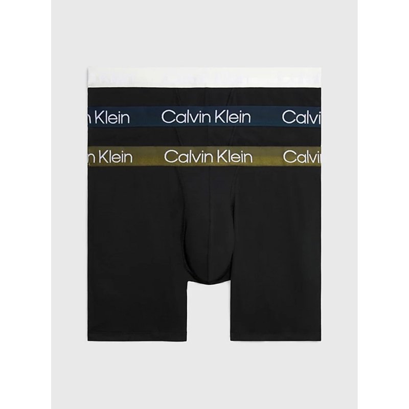 Pack 3 boxers brief coton stretch noir homme - Calvin Klein