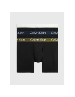 Pack 3 boxers brief coton stretch noir homme - Calvin Klein