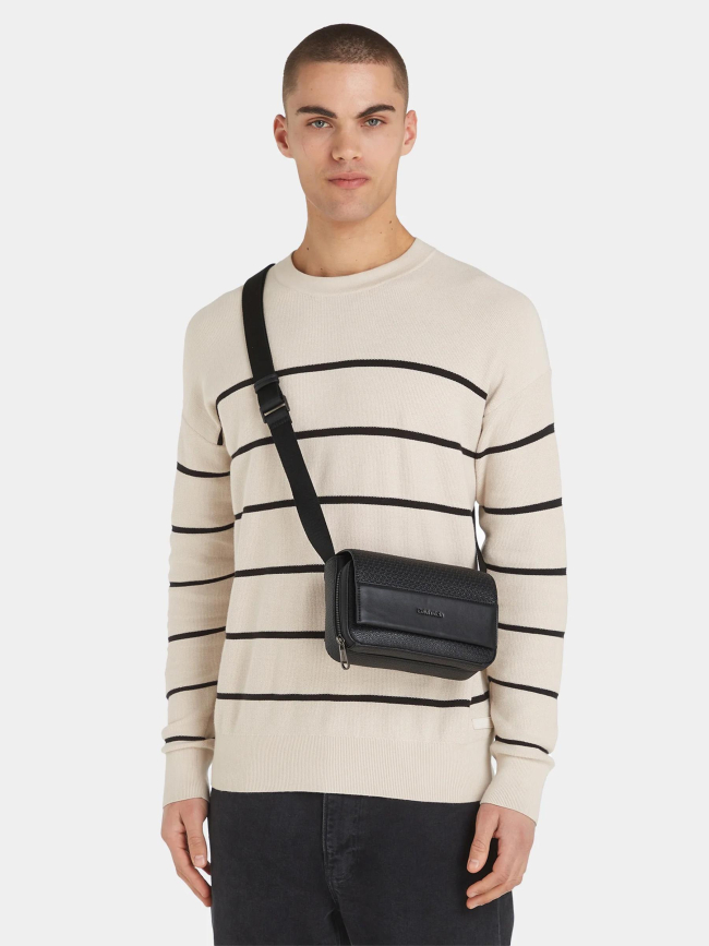 Sac bandoulière camera minimalisme logo noir - Calvin Klein
