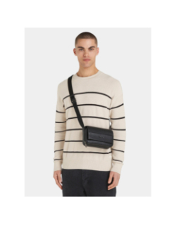 Sac bandoulière camera minimalisme logo noir - Calvin Klein