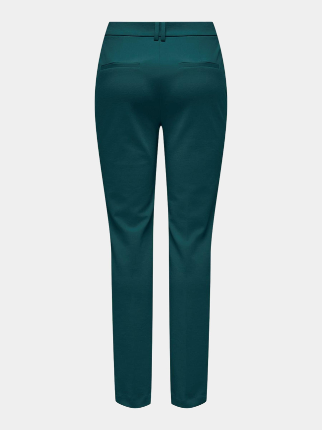 Pantalon tailoring peach turquoise femme - Only