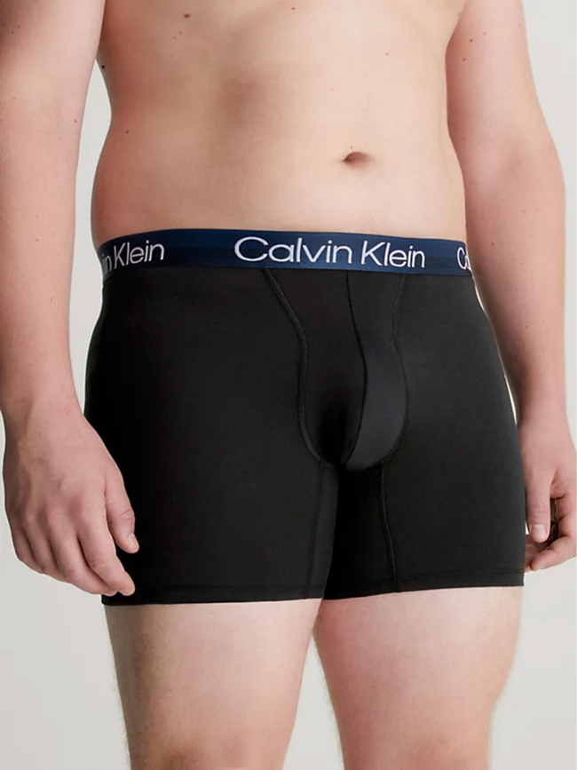Pack 3 boxers brief coton stretch noir homme - Calvin Klein