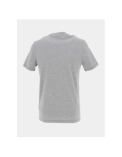 T-shirt aidy logo gris chiné homme - Guess