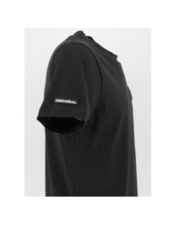 T-shirt ajaccio logo badge noir homme - Helvetica