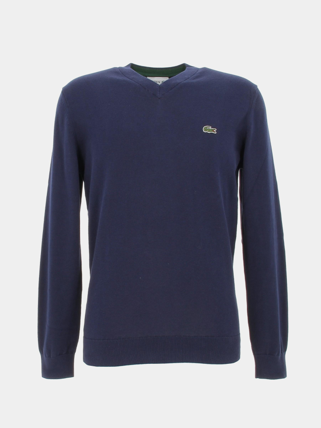 Pull core essential bleu marine homme - Lacoste