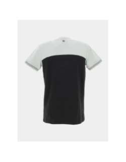 T-shirt bicolore logo signature noir vert homme - Project X Paris