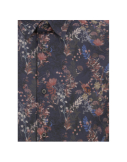 Chemise à fleurs lolypme bleu marine homme - Benson & Cherry