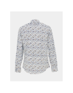 Chemise à fleurs lucky bleu homme - Benson & Cherry