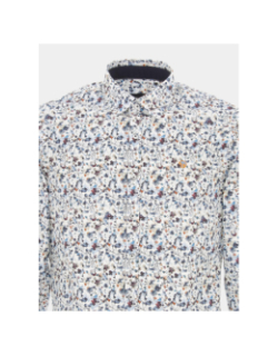 Chemise à fleurs lucky bleu homme - Benson & Cherry