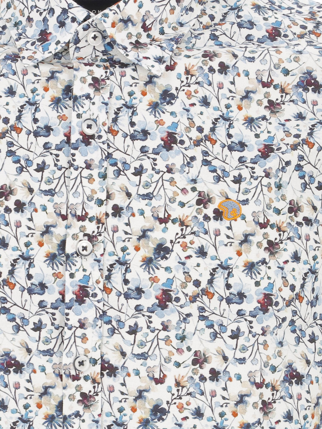 Chemise à fleurs lucky bleu homme - Benson & Cherry