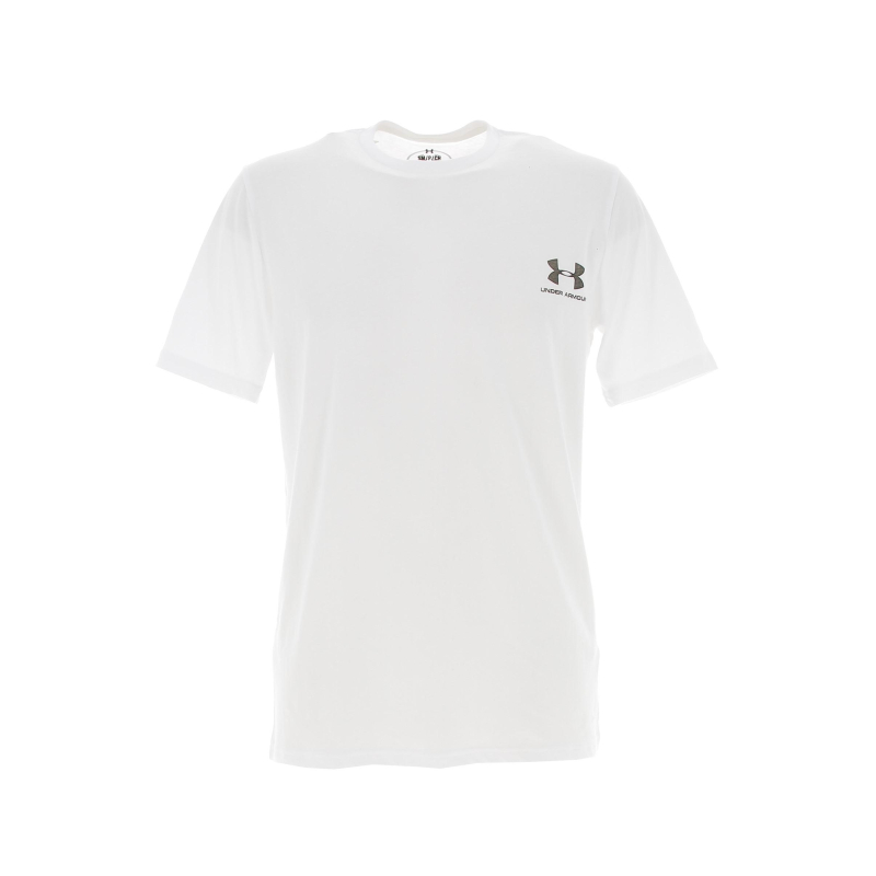 T-shirt uni sportstyle blanc homme - Under Armour