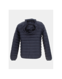 Doudoune blight logo badge uni bleu marine homme - Teddy Smith