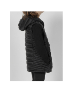 Doudoune sans manches terry 2 noir fille - Teddy Smith