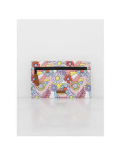 Pochette sac à dos adventurer barras fleurs multicolore - Cabaïa