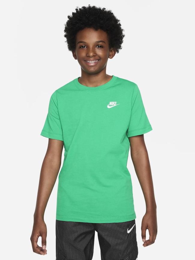 T-shirt nsw futura vert garçon - Nike