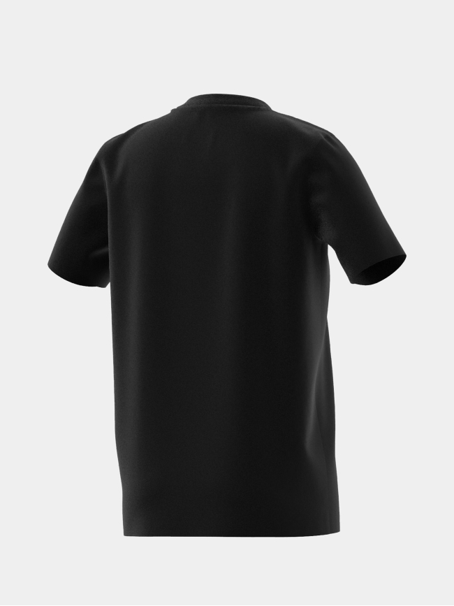 T-shirt bos nature logo rose noir fille - Adidas