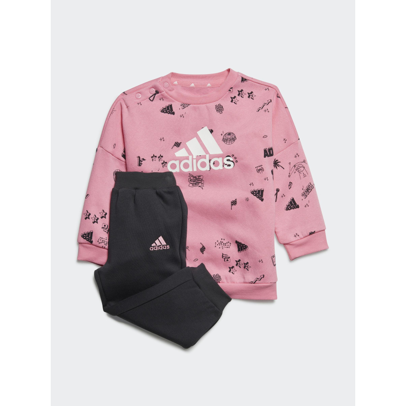 Survêtement bluv q3 rose enfant - Adidas