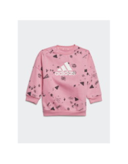 Survêtement bluv q3 rose enfant - Adidas