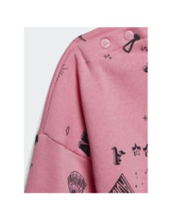 Survêtement bluv q3 rose enfant - Adidas