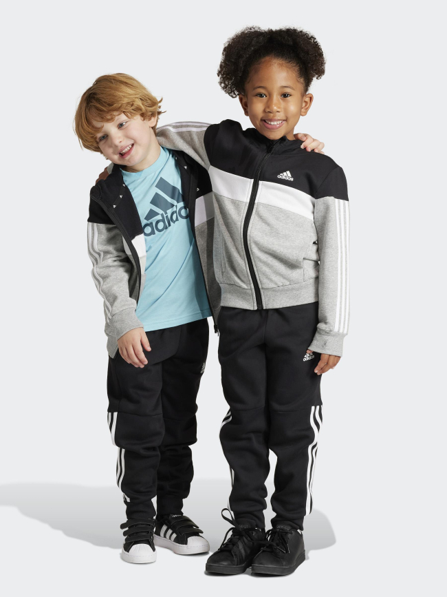 Ensemble de survêtement 3s noir enfant - Adidas