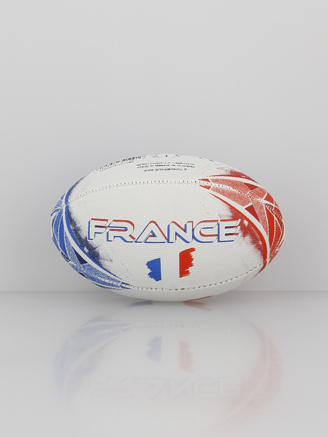 Mini ballon de rugby t1 france blanc - Nemo