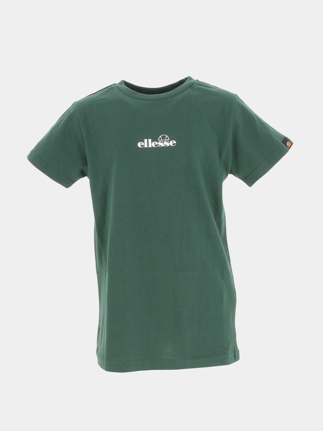 T-shirt uni valera vert garçon - Ellesse
