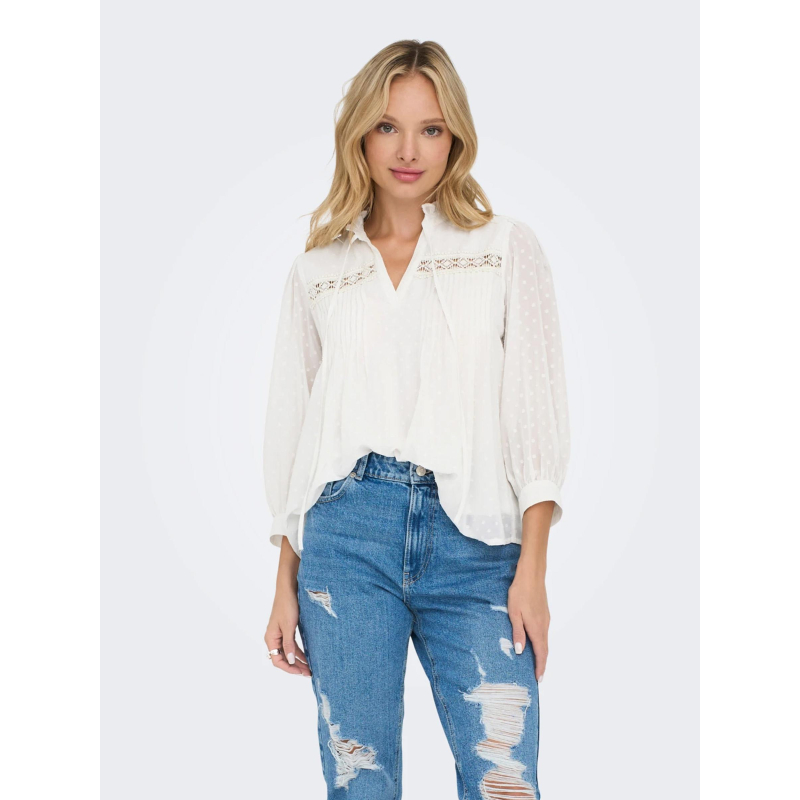 Blouse madonna blanc femme - Only