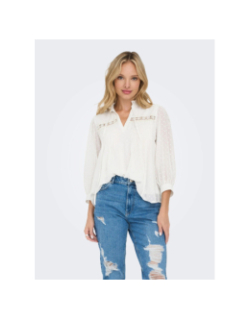 Blouse madonna blanc femme - Only
