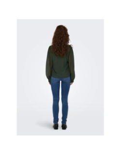 Blouse madonna vert foncé femme - Only