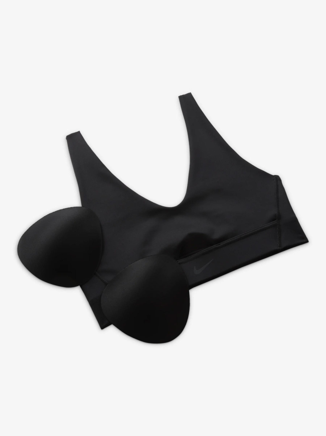 Brassière de running df indy plunge noir femme - Nike