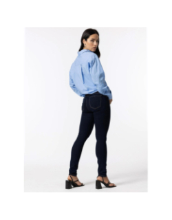 Jean skinny one size double comfort 49 marine femme - Tiffosi